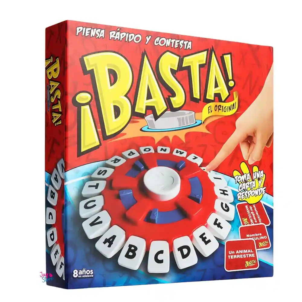 Basta Juego De Mesa Palabras Agilidad Mental Tapple