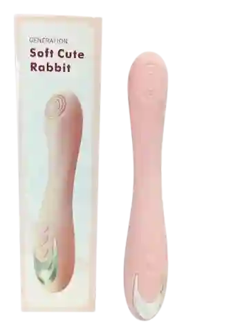 Vibrador Consolador Soft Cute Rabbit