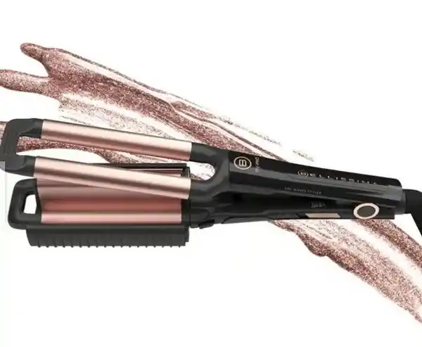 Plancha Rizadora Cabello Moldeador Ondulador Placa Ceramica Rizos