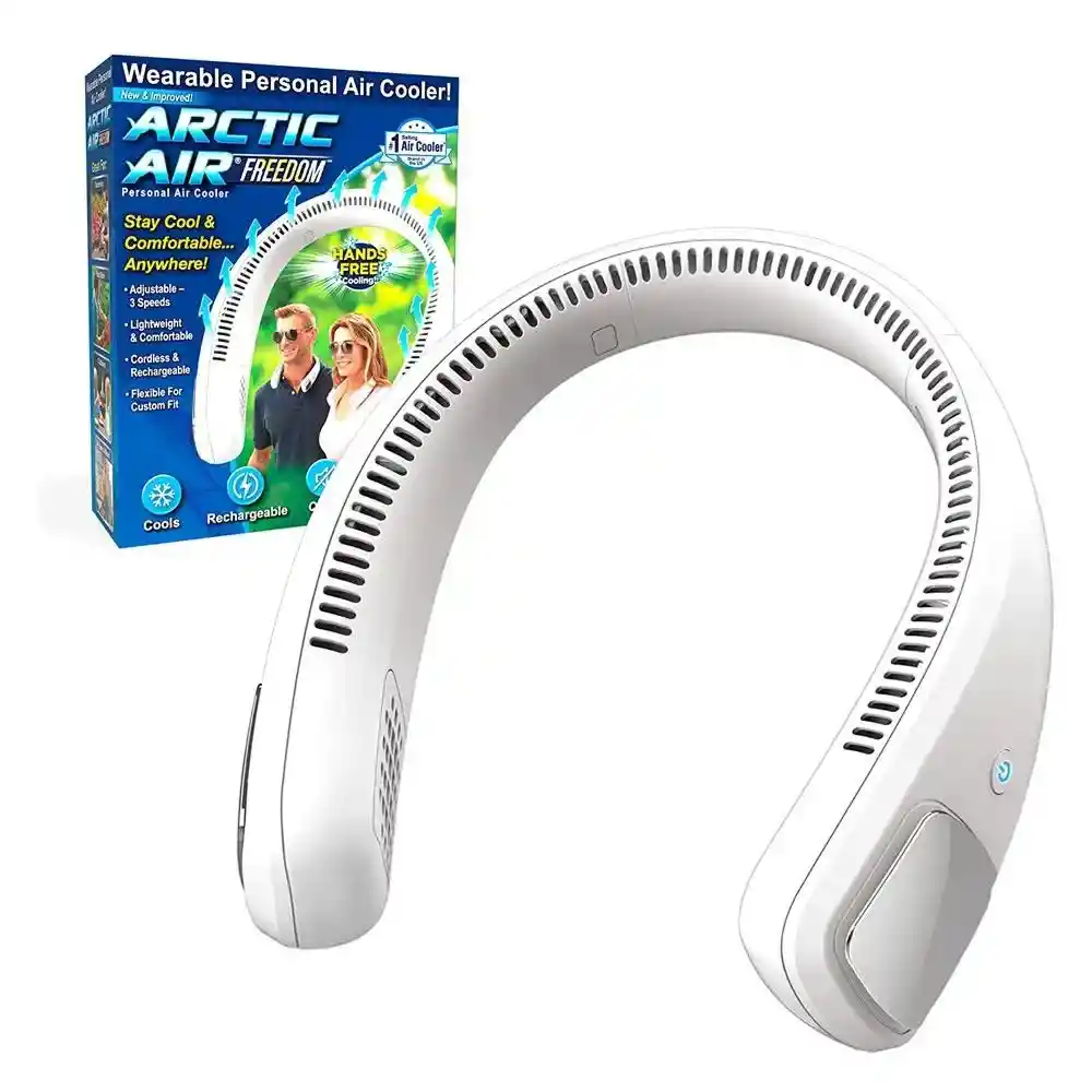 Enfriador Aire Cool 36p Mini Ventilador Personal Cuello Portátil