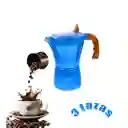 Cafera Italiana Moka De Colores 3 Tazas