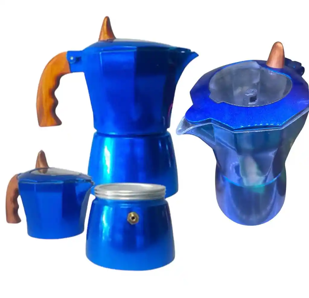 Cafera Italiana Moka De Colores 3 Tazas
