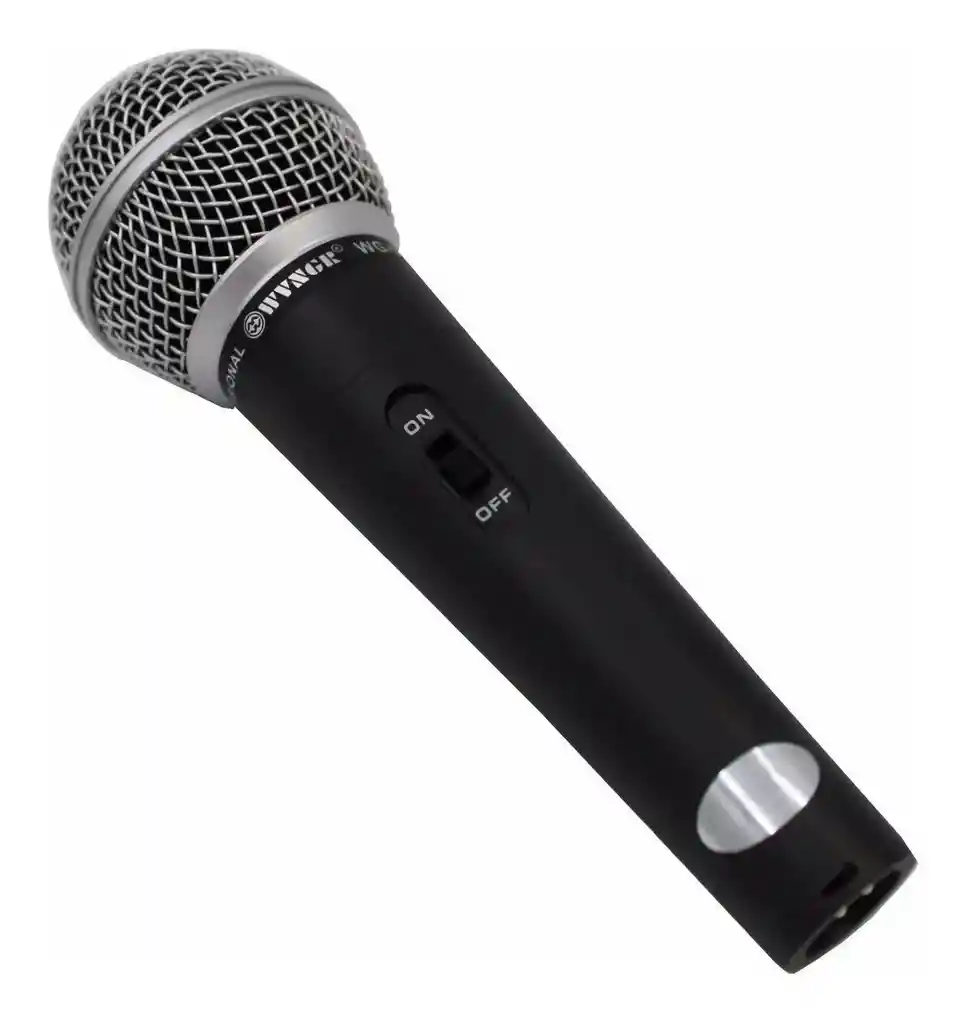 Microfono Wvngr M-58 Plug Dinámico Cardioide Color Negro