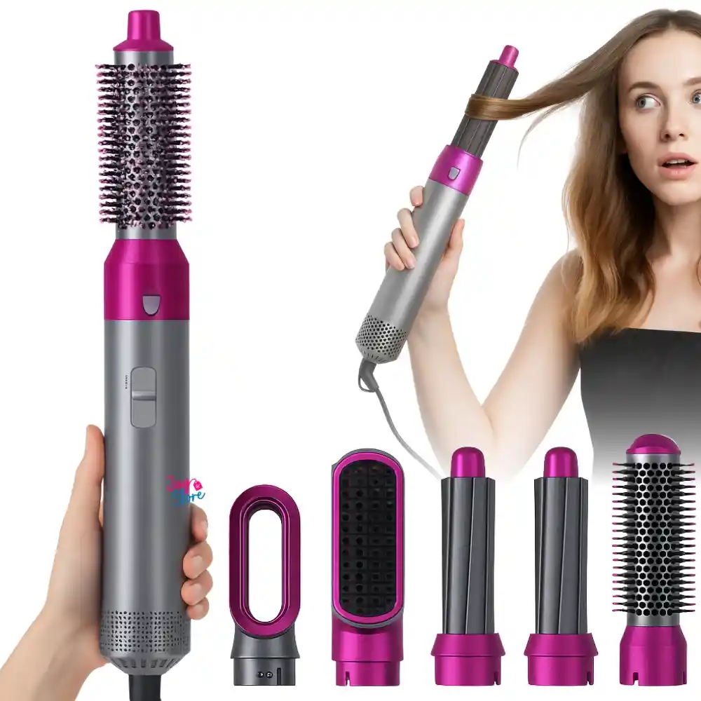 Cepillo Secador Ondulador Rizador 5 En 1 Hot Air Styler