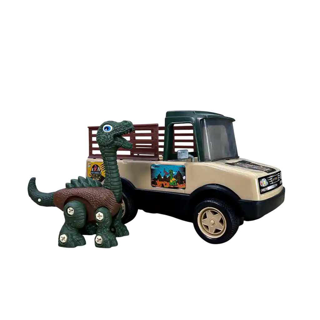 Camión Carro Dinosaurio Interactivo Sonido Niños 30cm