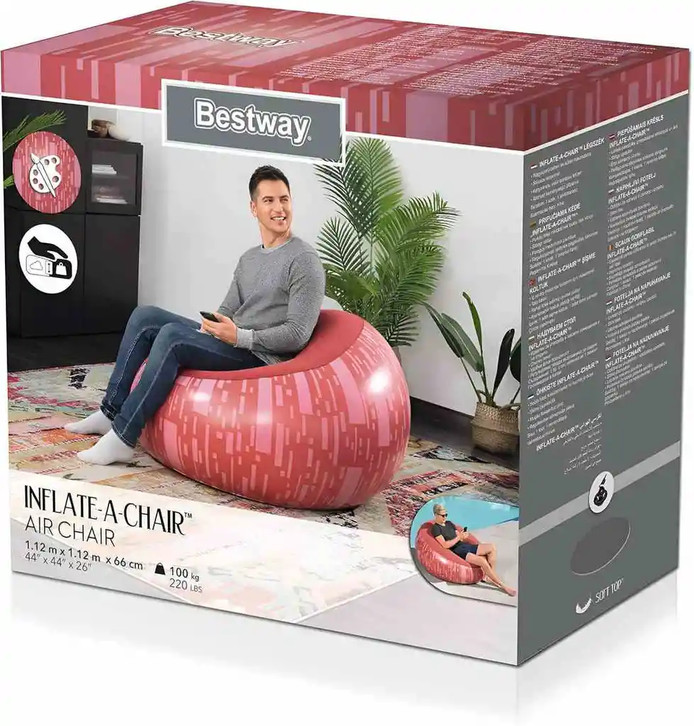 Sofá Puff Estilo Y Confort Relajante Bestway 75052