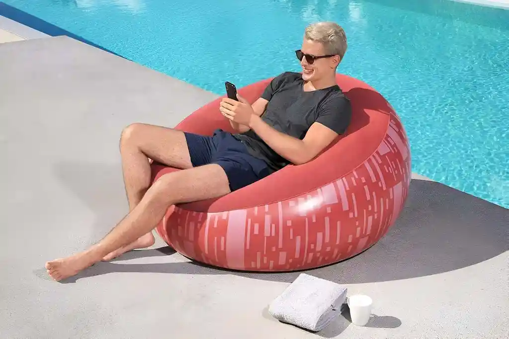 Sofá Puff Estilo Y Confort Relajante Bestway 75052