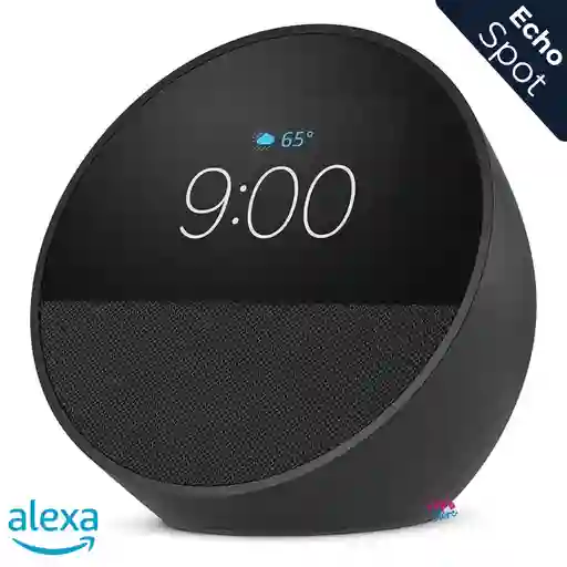 Echo Spot Amazon Asistente Virtual Alexa Parlante Inteligente