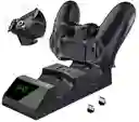 Cargador Dual Con Controlador Usb Ps4 Slim Ps4 Pro Dualshock