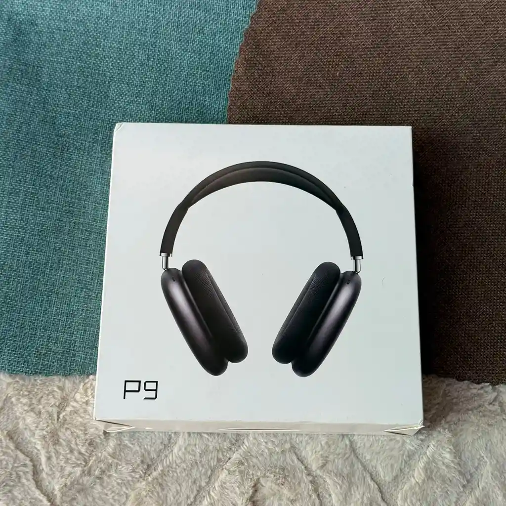 Diademas P9 Negra / Conexion Bluetooth / Auxiliar / Micro Sd / Radio / Audifonos