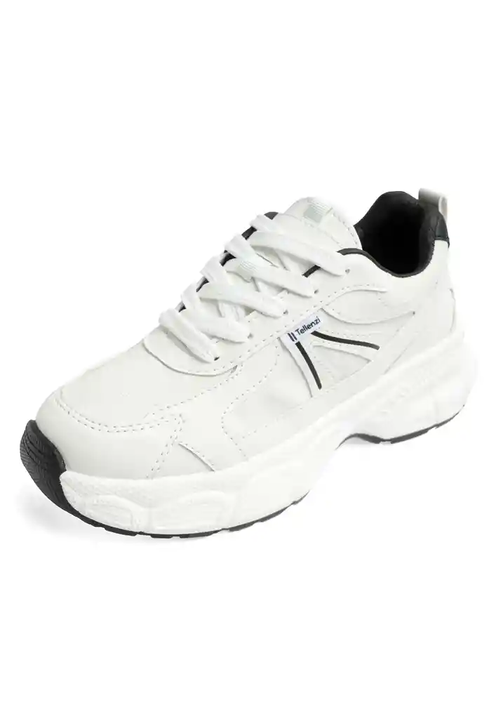 Tenis Mujer Blanco Talla 39 Tellenzi 630