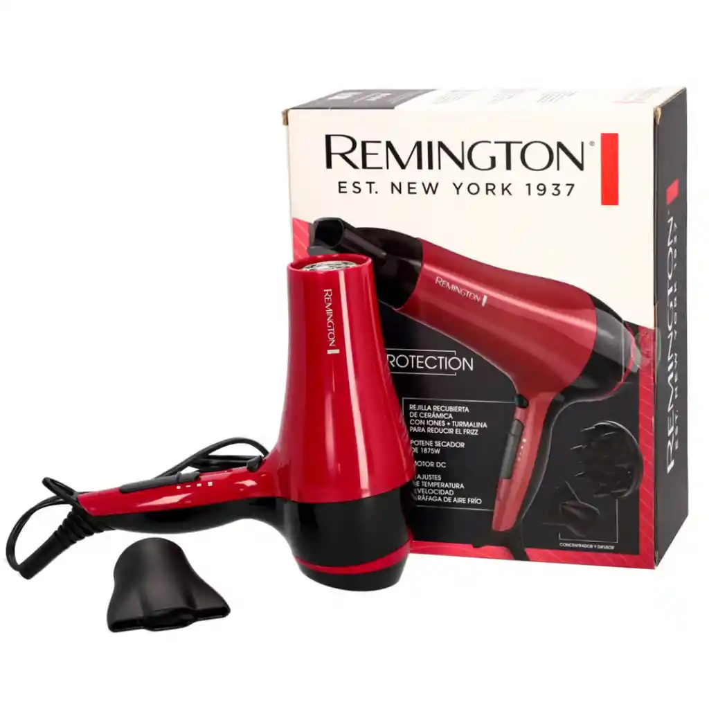 Secador Remington Ceramic Turmalina Original