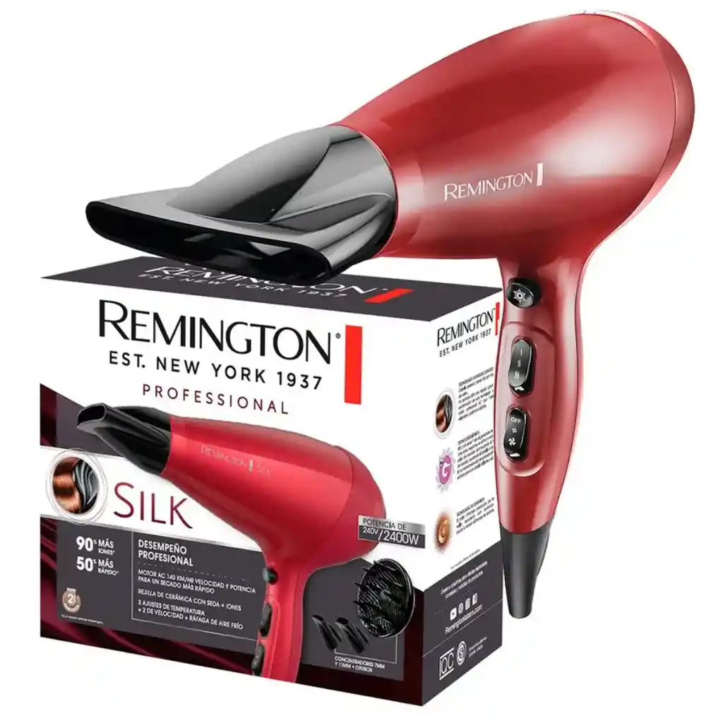 Secador Remington Ceramic Turmalina Original