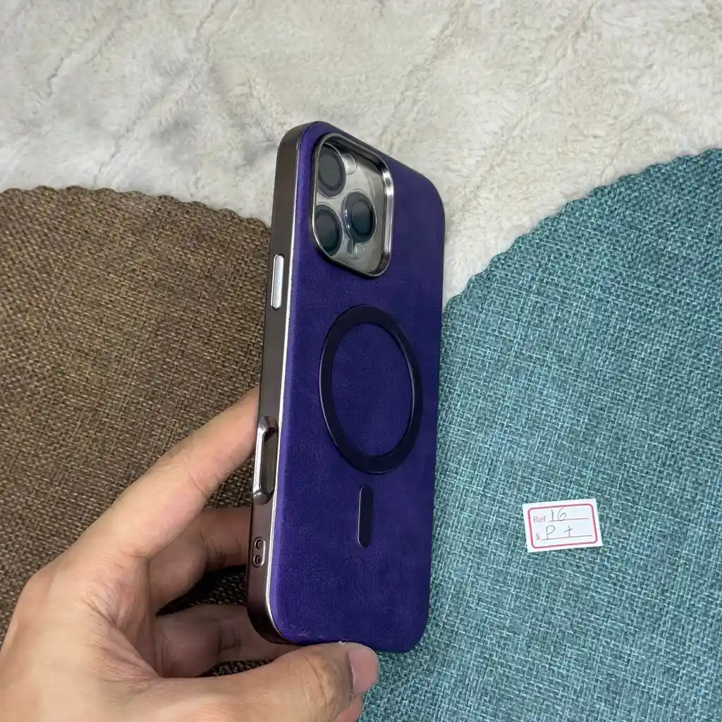 Forro Iphone 16 Pro Max Lujo / Magsafe / Protectores De Camara / Moda Y Estilo