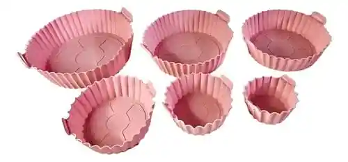 Molde Silicona Air Fryer Protector Freidora Reutizable X6 Unidades