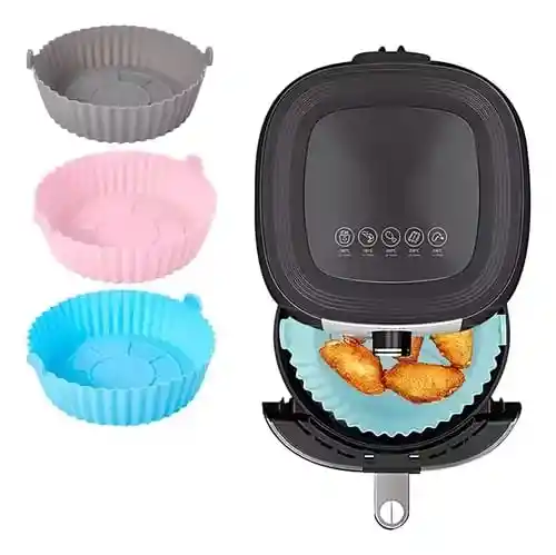 Molde Silicona Air Fryer Protector Freidora Reutizable X6 Unidades