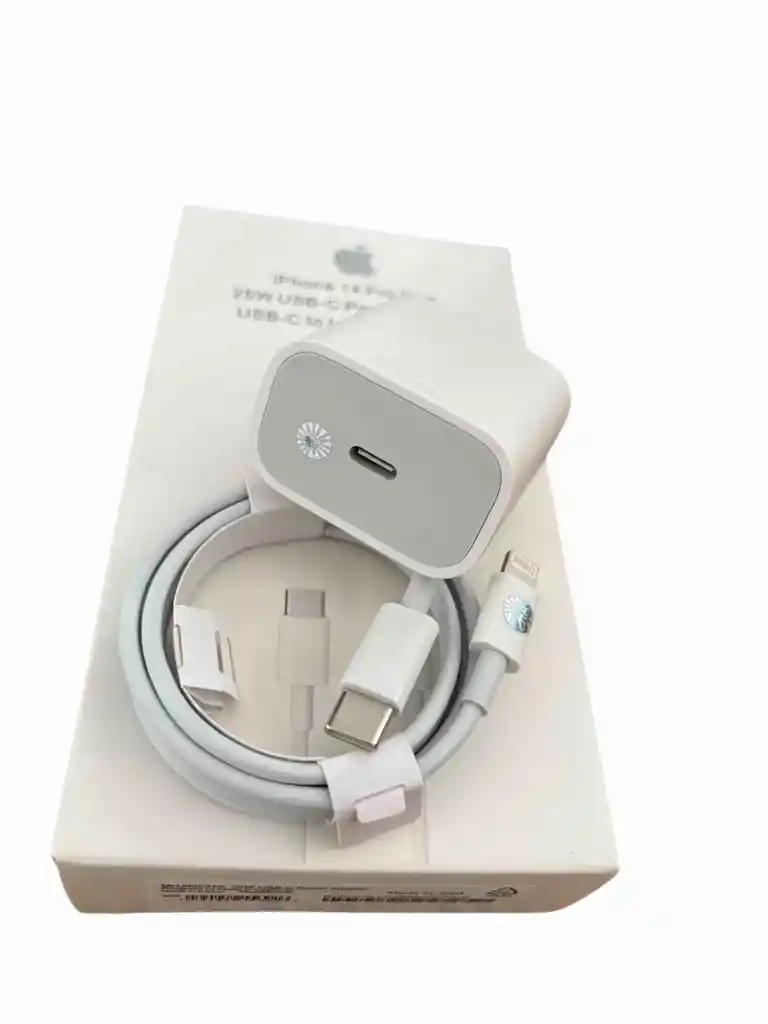 Cargador 25w Para Iphone/ Cargador Carga Rápida