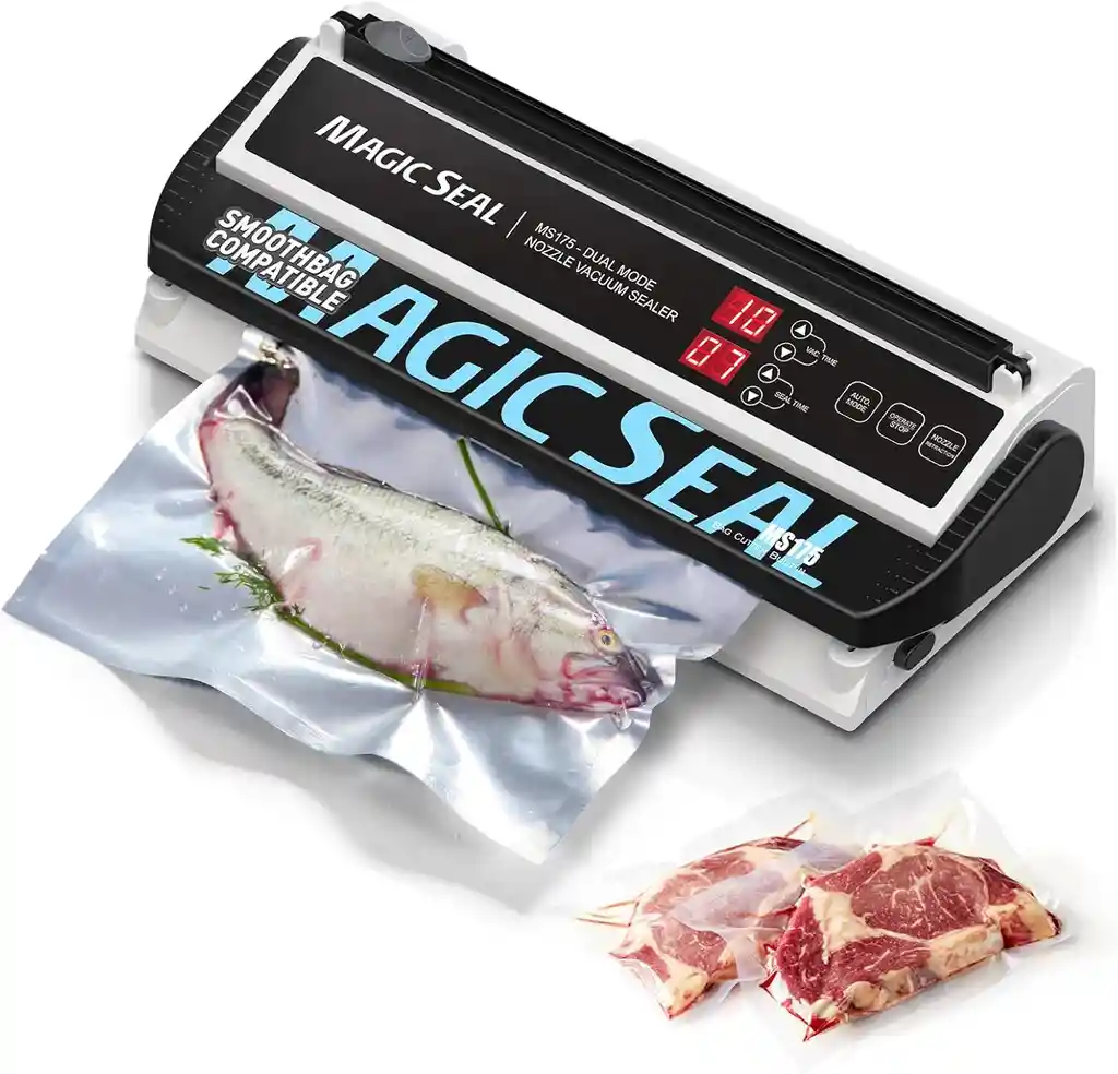 Empacadora Al Vacio De Bolsas Lisas Selladora Ajustable