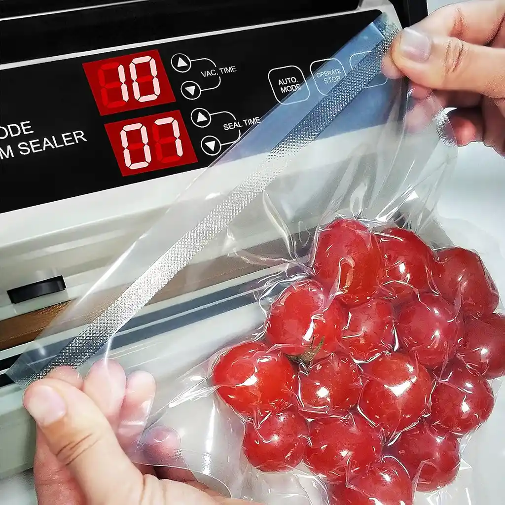 Empacadora Al Vacio De Bolsas Lisas Selladora Ajustable