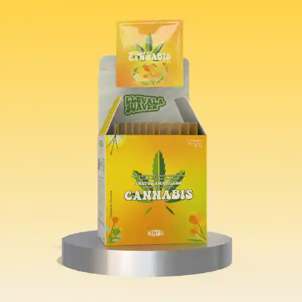 Infusión De Cannabis Con Frutos Amarillos X 12 Unds