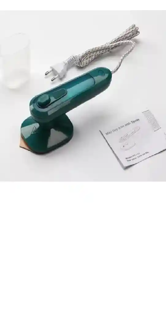 Mini Plancha Vapor De Ropa Viajera Portatil Eléctrica
