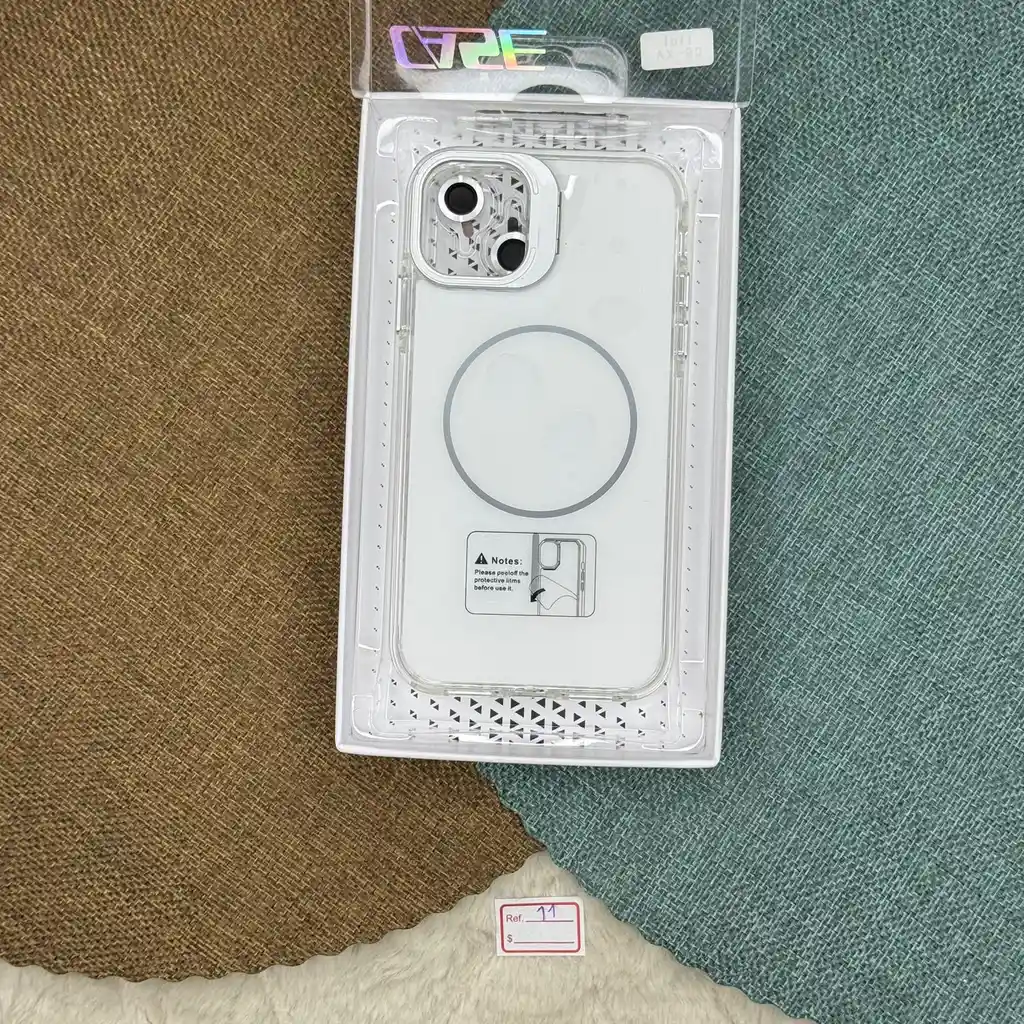 Forro Iphone 11 Lujo / Magsafe / Moda Y Estilo / Protectores De Camara