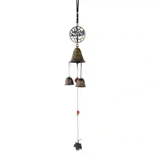 Móvil Artesanal Campana Arbol Decorativo Nl2401-132b
