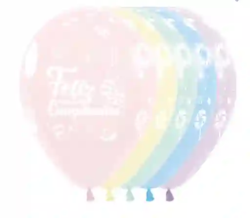Bomba R12 Pastel Feliz Cumpleaños Dulce