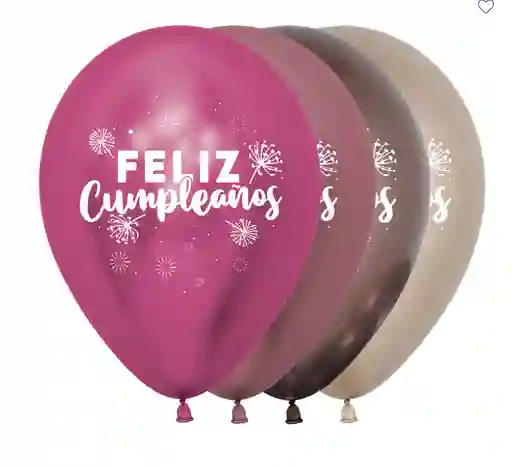 Bomba R12 Feliz Cumpleaños Floreciente