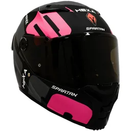 Casco Spartan Fenix Hexa Mt B8 Dama Moto Certificado Disponible Talla M