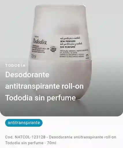 Natura - Desodorante Roll-on - Sin Perfume