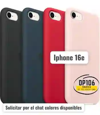 Iphone 16e Silicone Case Funda Protectora