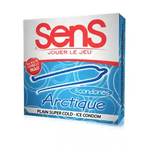 Condones Sens Arctique X3 Sensación Fría