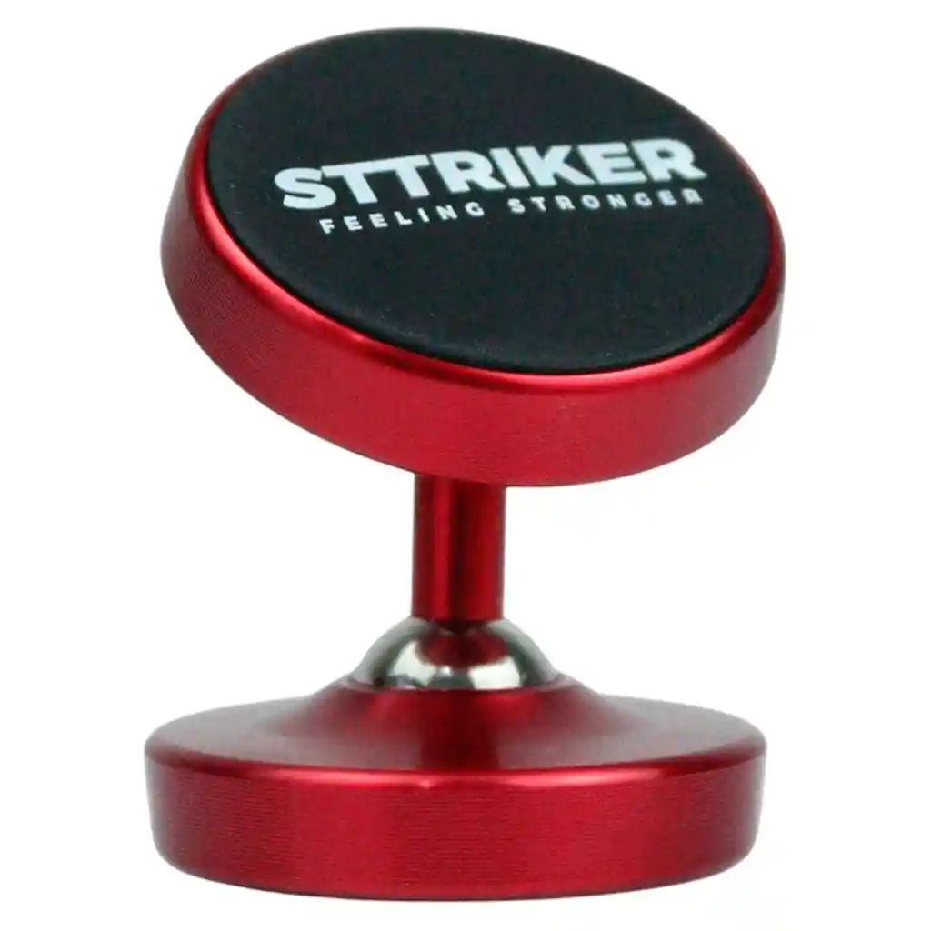 Soporte Celular Magnético Tripode Iman Gym 360° Rojo