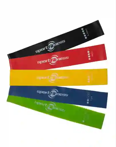 Bandas Elásticas Cerradas Set X5 Ejercicio Resistencia