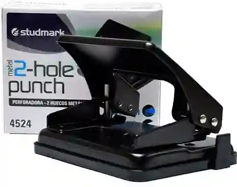 Perforadora Studmark 2 Huecos-metálica