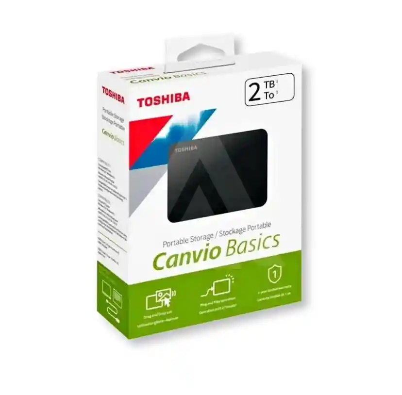Disco Duro Externo De 1 Tb Toshiba Original