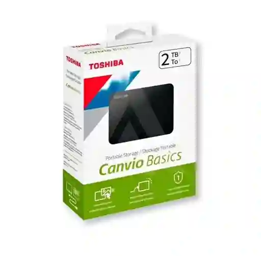 Disco Duro Externo De 2 Tb Original Toshiba