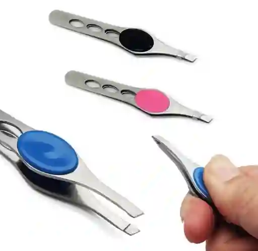 Depilador De Cejas Pinza Depiladora Eyebrown Clip Colores
