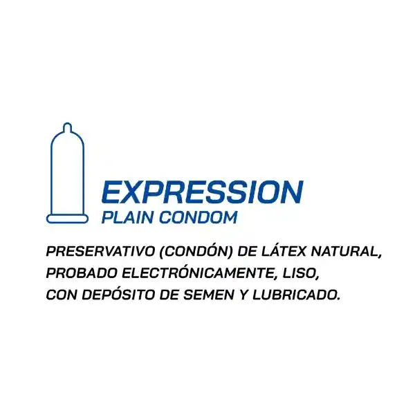 Condones Sens Expression X3 Liso Y Neutro