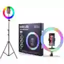 Aro De Luz Rgb 26 Cm Profesional + tripode