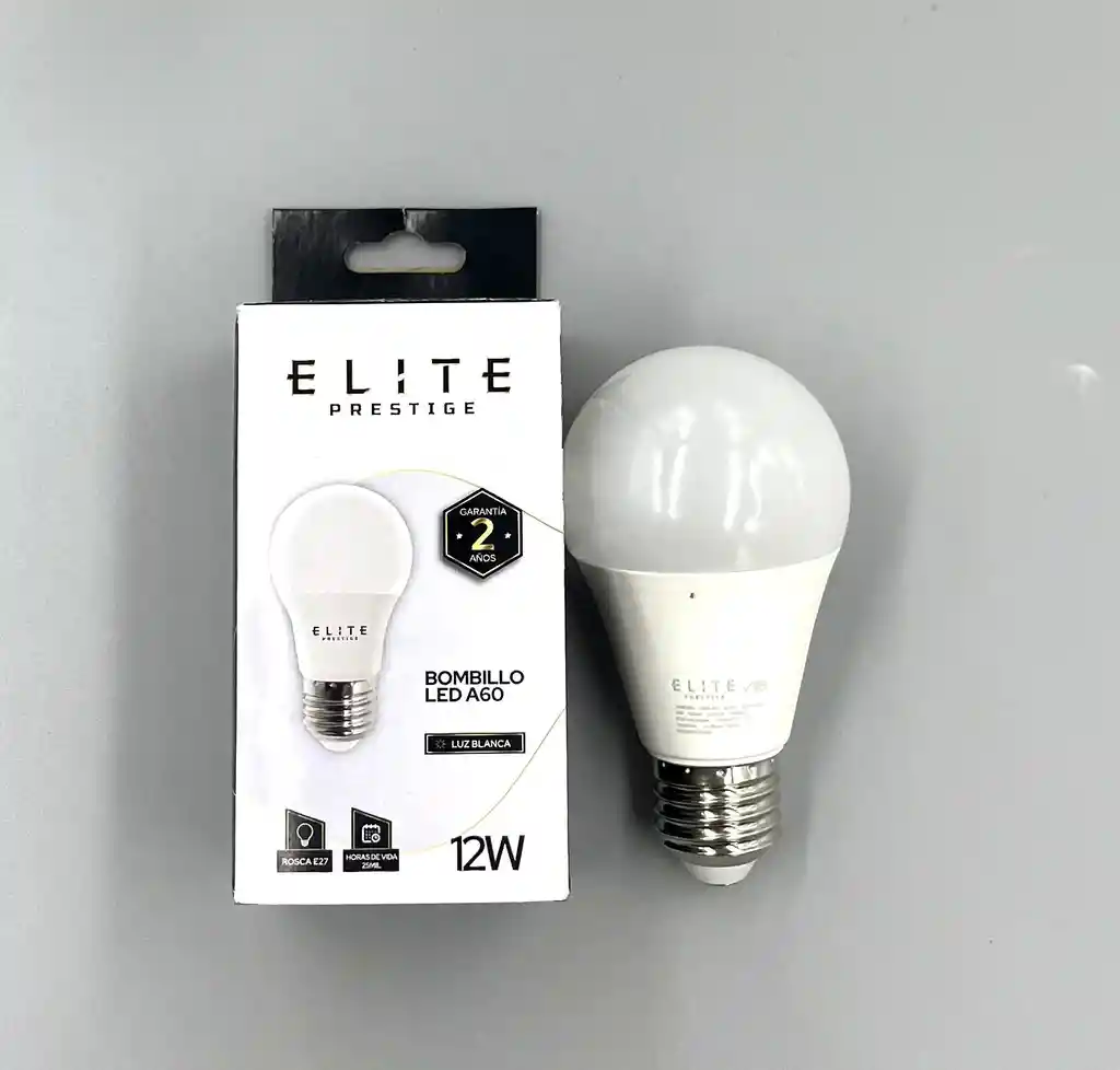 Bombillo Led Elite A60 12w Luz Blanca