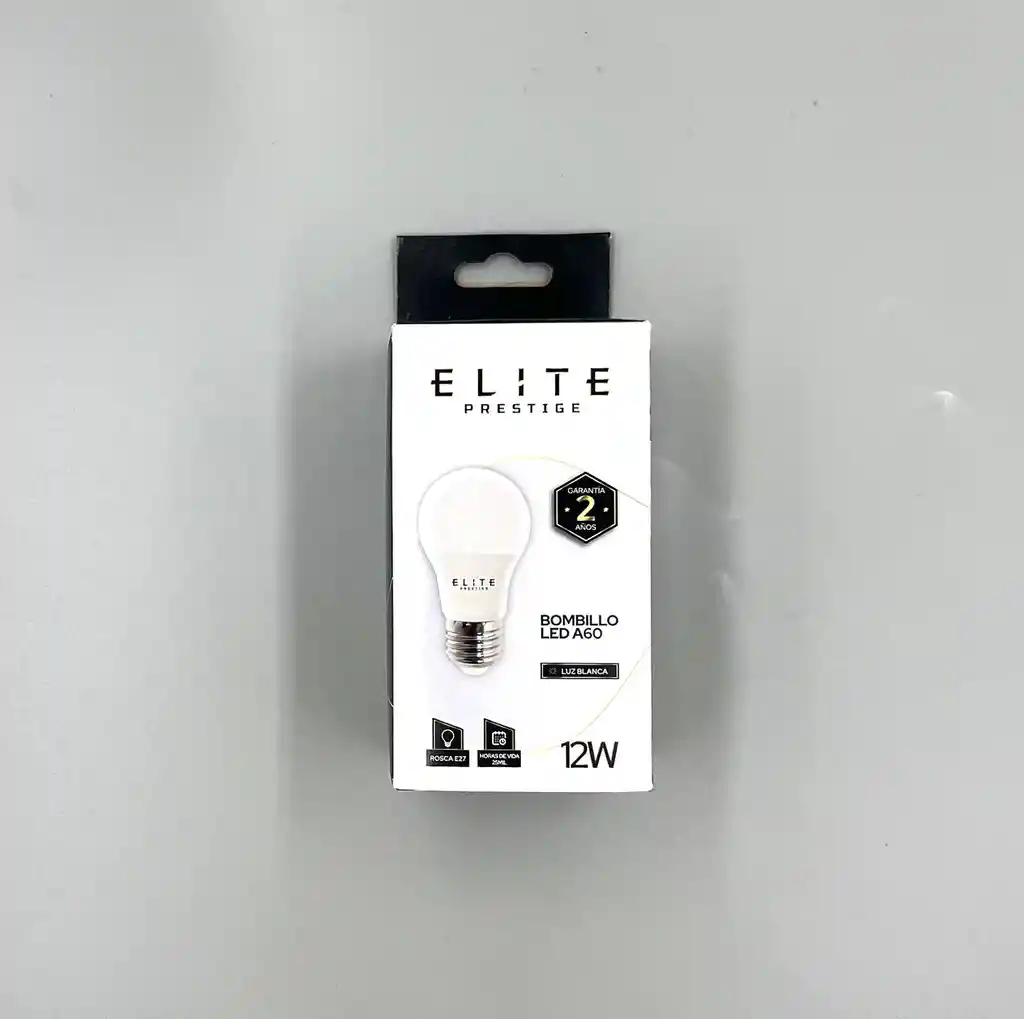 Bombillo Led Elite A60 12w Luz Blanca