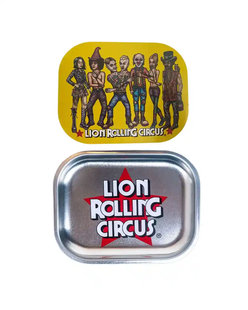 Bandeja Con Tapa - Lion Rolling Circus