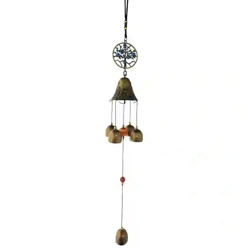 Móvil Artesanal Campana Arbol Decorativo Nl2401-133a