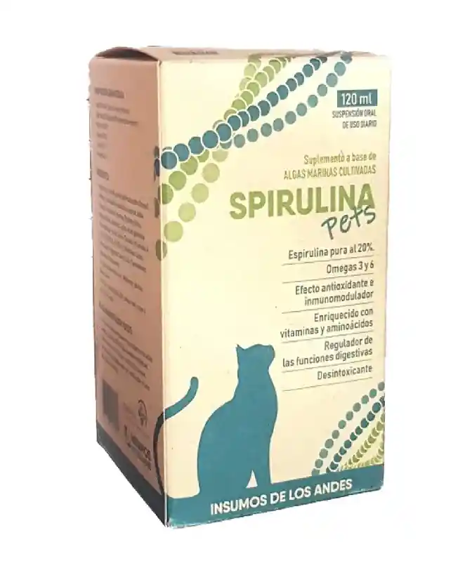 Spirulina Pets Fco. X 120ml