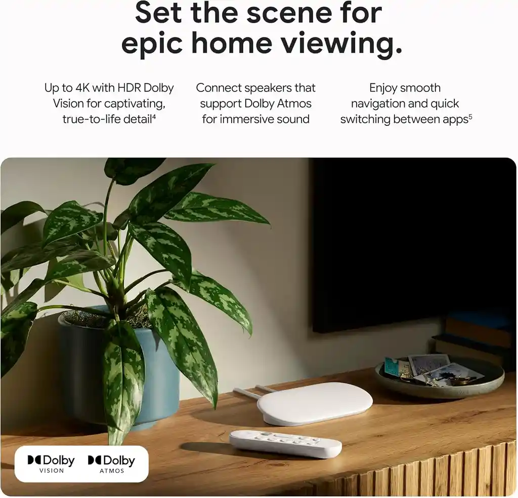 Google Tv Chromecast Quinta Generacion Control Inteligente