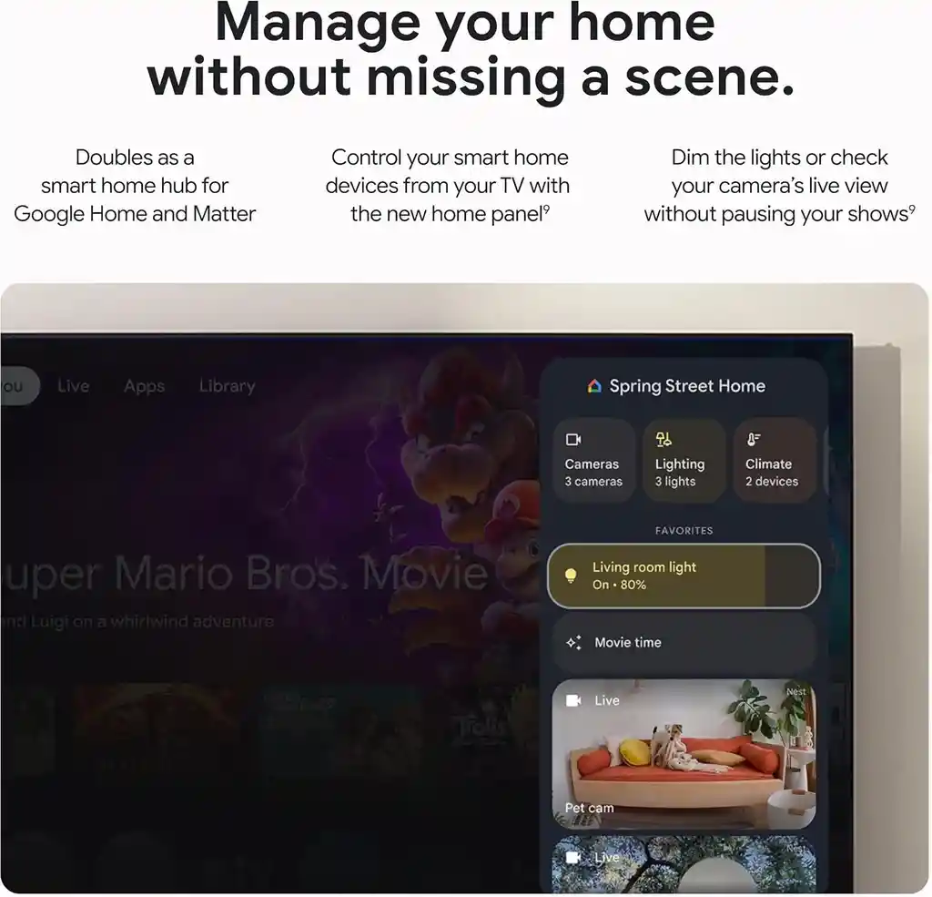 Google Tv Chromecast Quinta Generacion Control Inteligente