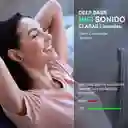 Auriculares In-ear Inalámbricos 1hora Bluetooth Aut205 Blanco Con Luz Led