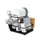 Escurridor Inoxidable Platero 2 Niveles Gran Capacidad